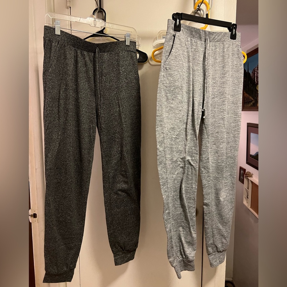 2 size L gray shosho joggers